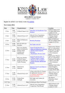 KCLLS 2014-2015 Calendar