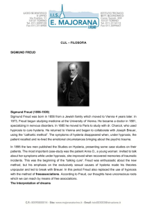 CLIL – FILOSOFIA SIGMUND FREUD Sigmund Freud (1856