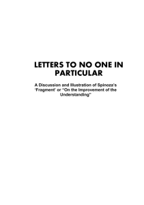 letters to no one in particular
