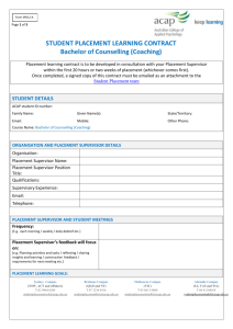 Bachelor of Counselling (Coaching)