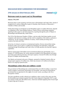 [Minfo] Macauhub News for Mozambique