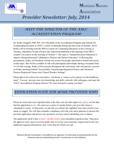 Provider Newsletter July 2014