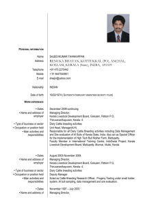 Resume - Dr.T.Sajeev Kumar