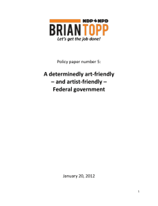 fifth policy paper