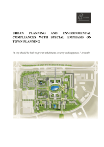 urban planning and environmental compliances with
