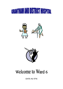 Welcome to Ward Six - Lincoln Nursing
