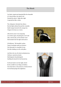 Heaney - The Skunk