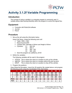 Activity 3.1.2f Variable Programming Introduction