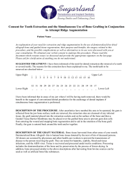 implant patient information and consent form consent form for extraction