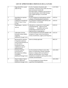 LIST OF APPROVED DRUG FROM 01-01