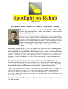 Spotlight on Rehab - East Carolina University