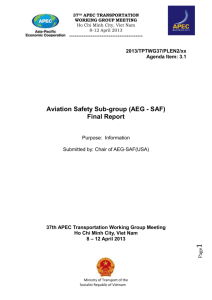 Final Report - Transportation Working Group