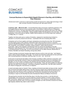 press release - Comcast Business