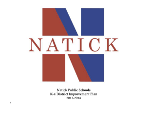 2013-2014 - Natick Public Schools