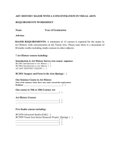 major requirement worksheet for the