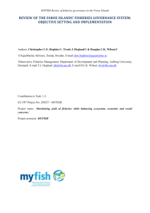 MYFISH_Review of Faroese Fisheries Management