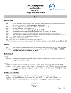 Scope and Sequence - Achievement First