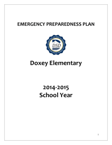 to view Doxey`s Emergency Evacuation Plan
