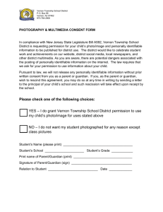 Photography & Multimedia Consent Form