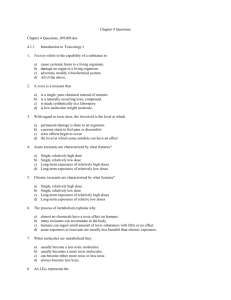 Chapter 4 Questions - Laboratory Safety for Chemistry Students
