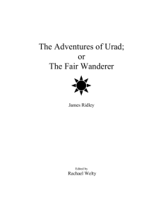 Or the Fair Wanderer