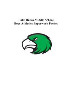 Expectations for LDMS Boys Athletics