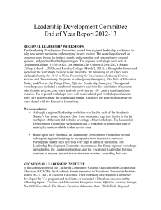 Leadership Development Report