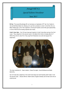 Special Edition Newsletter