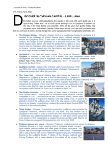 (2012-04-25) - Worksheet "Discover Ljubljana sights"