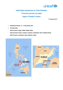 CP Initial Assessment_Western Visayas