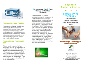 shock wave therapy - Bayshore Podiatry Center