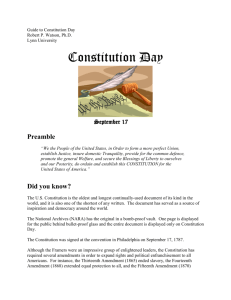The surprising history of the Constitution