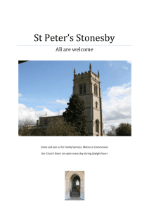 Church Web site - the Ironstone Churches in Leicestershire