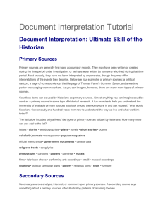 Document Interpretation Instructions