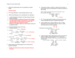 Dalton #39 s Law of Partial Pressures Worksheet MHS Pre