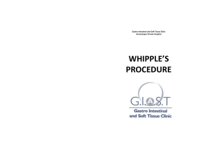 Whipples Information (Word Document)