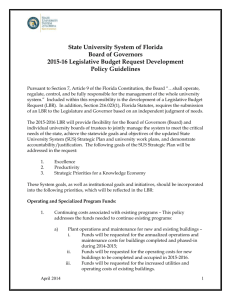 2015-16-LBR-Guidelines - State University System of Florida