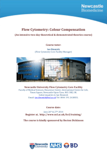 Flow Cytometry: Colour Compensation