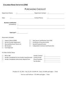 Chemical Order Request Form (doc)