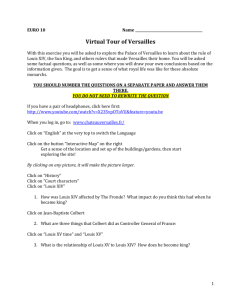 Virtual Tour of Versailles