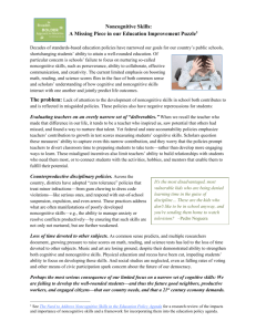 a 2-page BBA brief - Broader, BOLDER Approach to Education