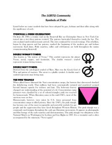 The LGBTQ Community Symbols of Pride