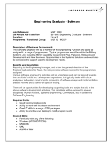 Engineering Graduate - Software