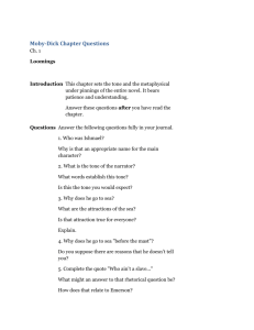 Moby-Dick Chapter Questions - Greer Middle College || Building the