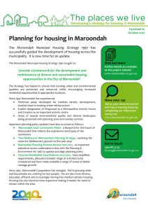 Factsheet 1 — our planning for homes in Maroondah (Doc, 1256 KB)