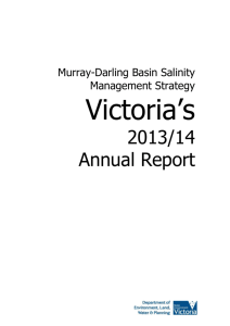 Victoria`s Annual Report 2013–2014 (accessible version) [MS Word