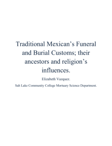 Mortuary Science- term Paper