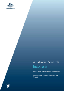 Goals and Purpose of Australia Awards Indonesia