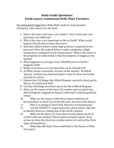 Study_Guide_EARTHSCI_Chapter_One_Earth_Layers_Continental