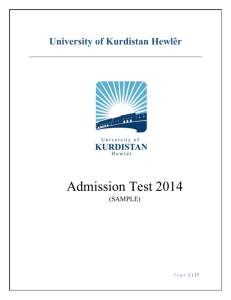 Page | 17 - University of Kurdistan